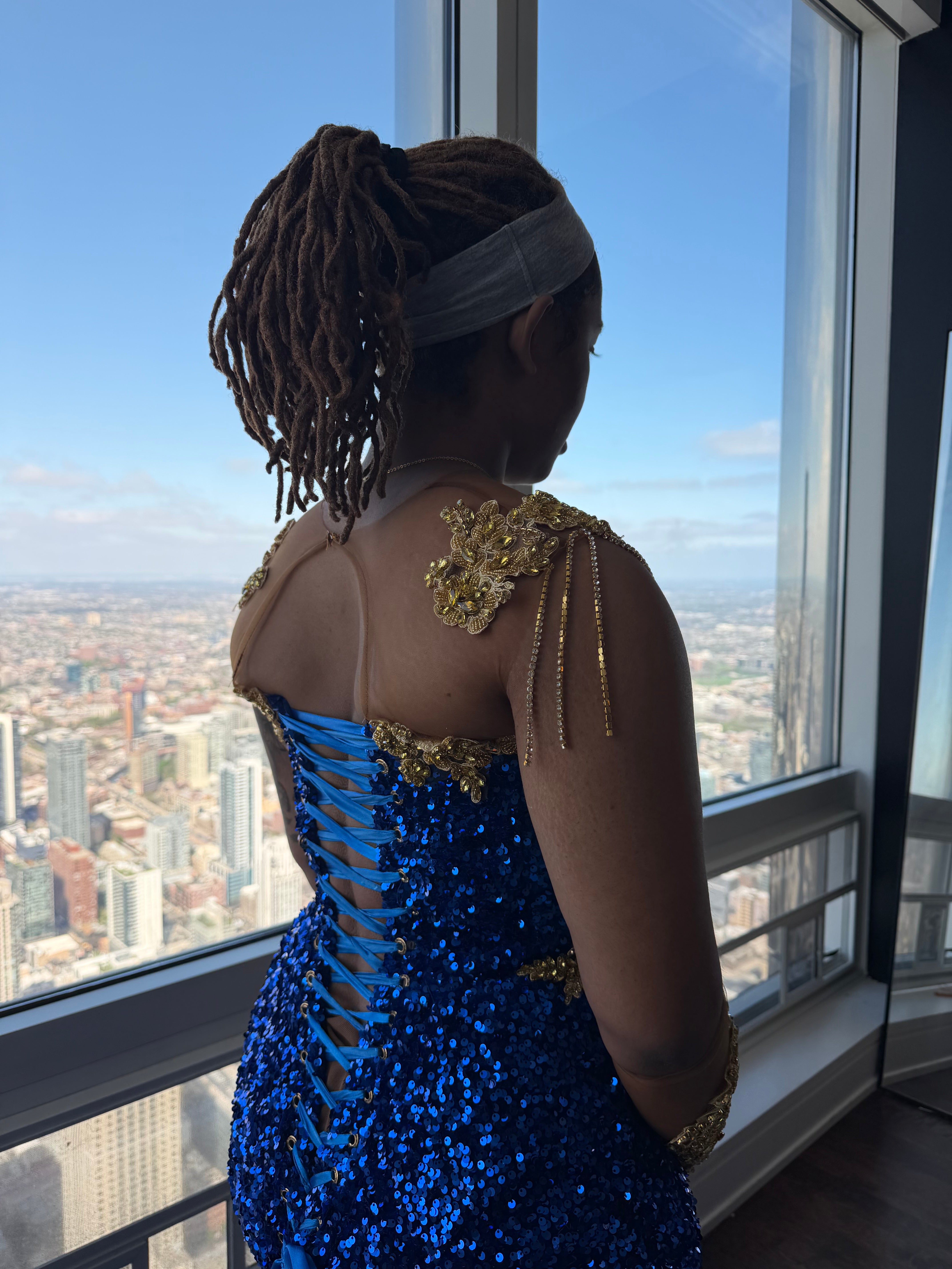 Royal Sapphire Gown