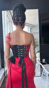 Crimson Noir Gown