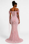 Blush Pearl Bloom Gown- $ 2,500