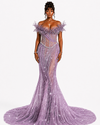 Amethyst Crystal Gown - $2,000