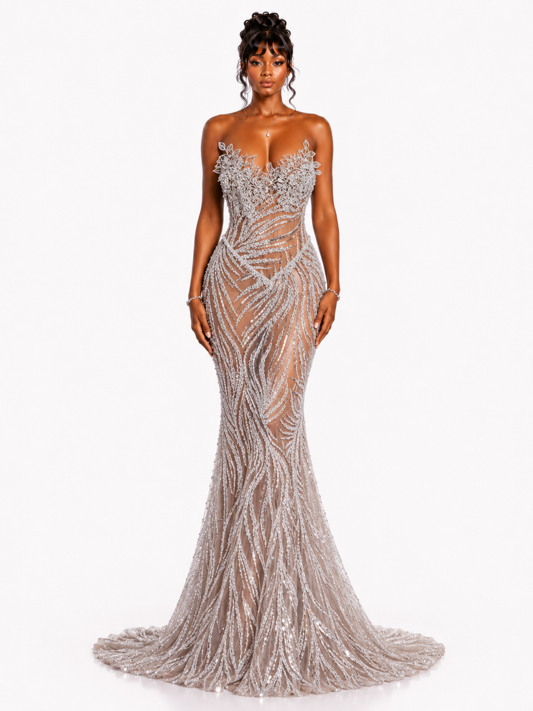 Crystal Ivy Gown - $2,200