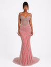 Ruby Pearl Couture Gown - $2000