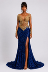Royal Sapphire Gown