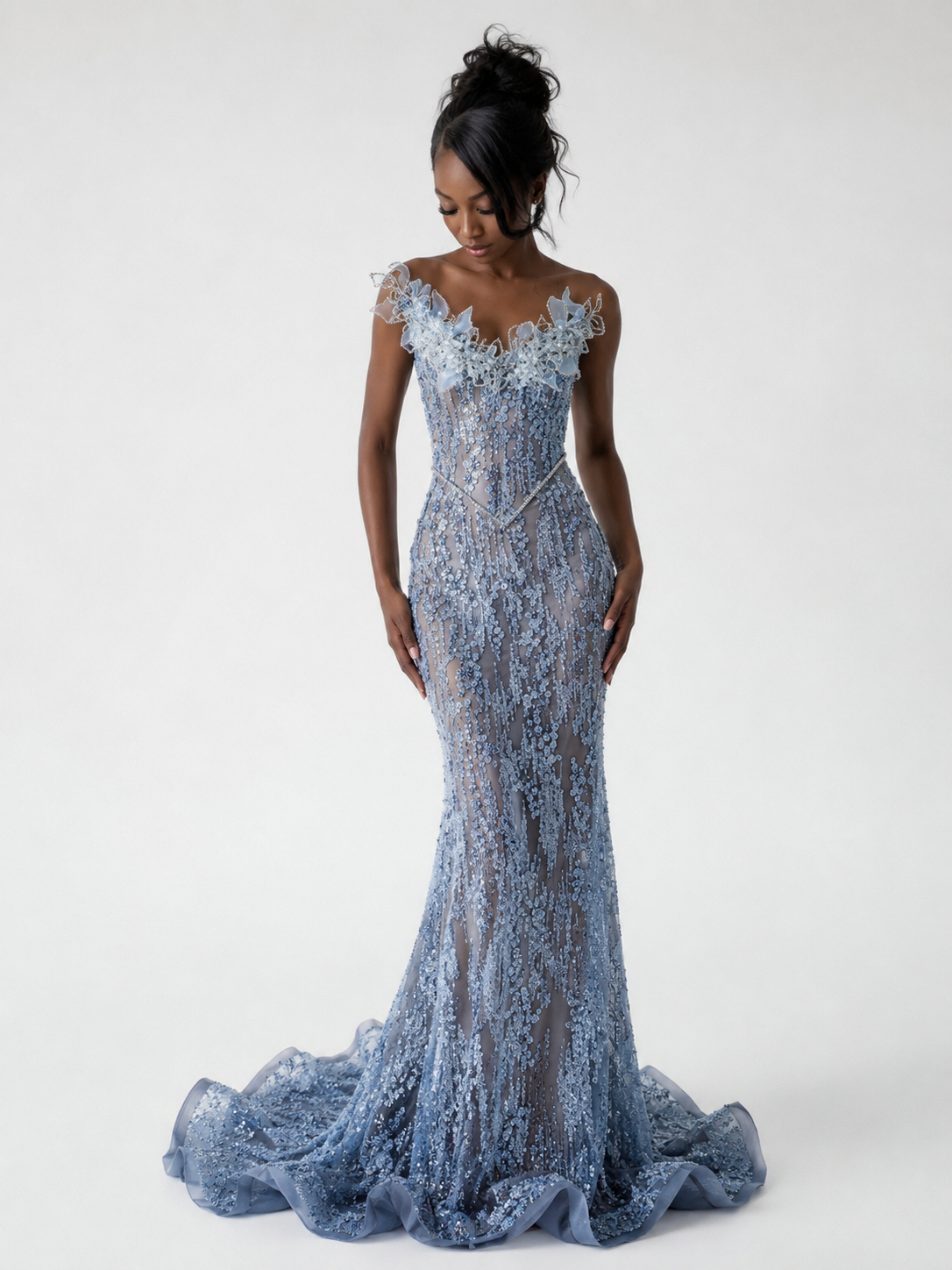 Celestial Pearl Gown - $2,200