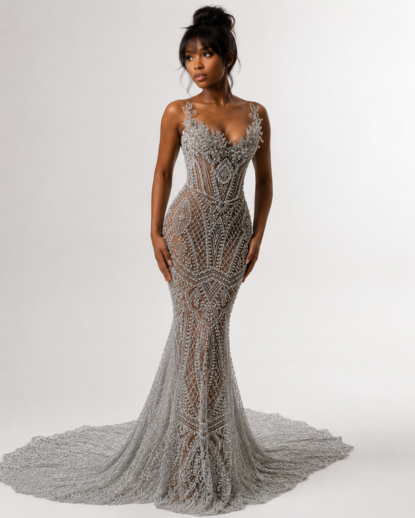 Pearl Majesty Gown - $2,700