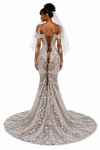 Royal Pearl Veil Gown - $2,700