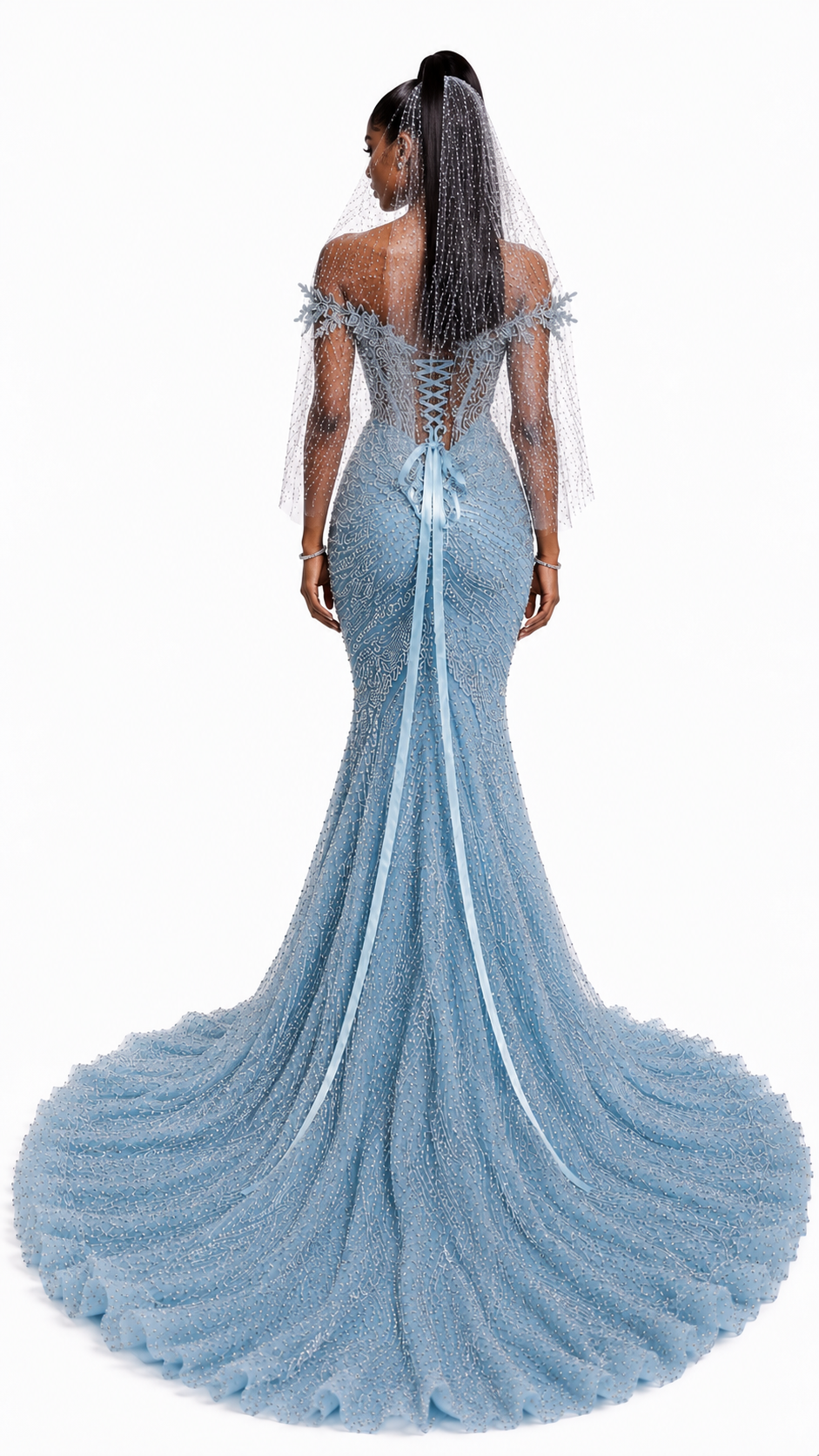 Celestial Tide Gown-$2,300