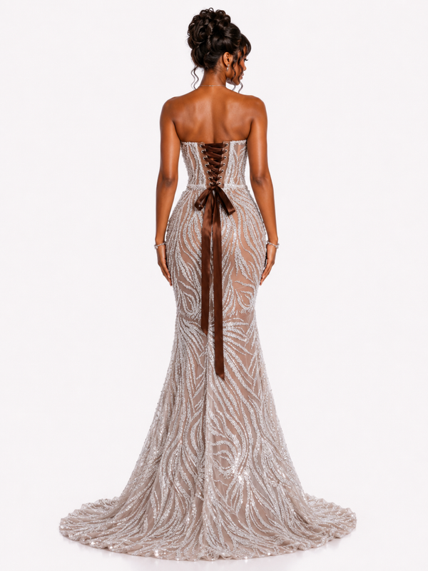 Crystal Ivy Gown - $2,200