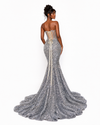 Silver Stardust Gown - $1,800