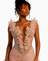 Blush Petal Mermaid Gown - $2,500