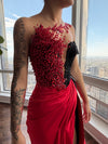 Crimson Noir Gown