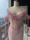 Blush Pearl Bloom Gown- $ 2,500