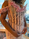 Blush Pearl Bloom Gown- $ 2,500