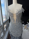 Silver Stardust Gown - $1,800