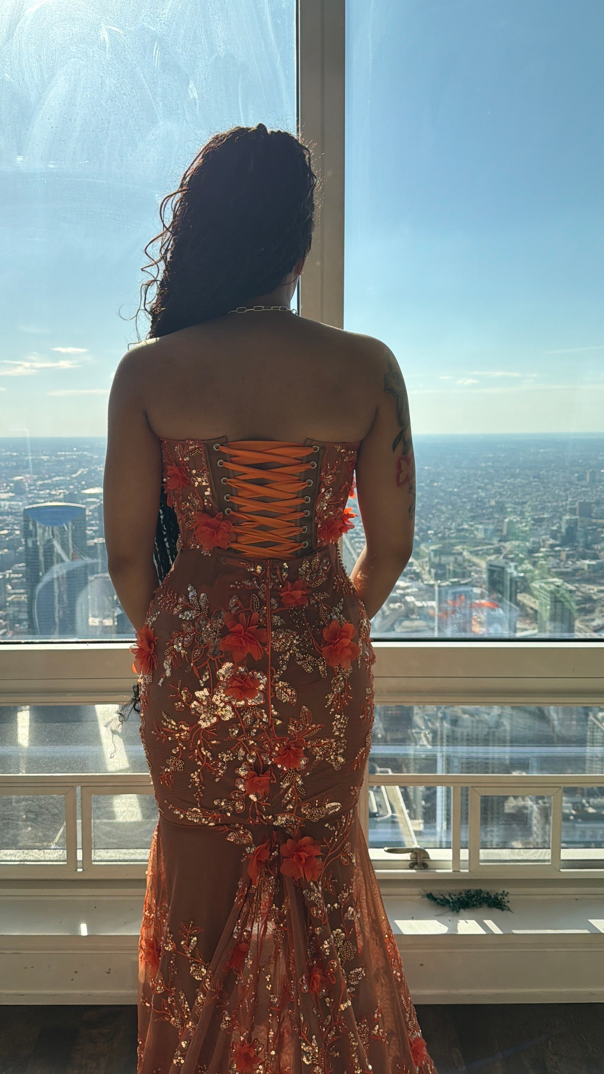 Sunset Blossom Gown - $2,500