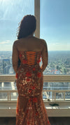 Sunset Blossom Gown - $2,500