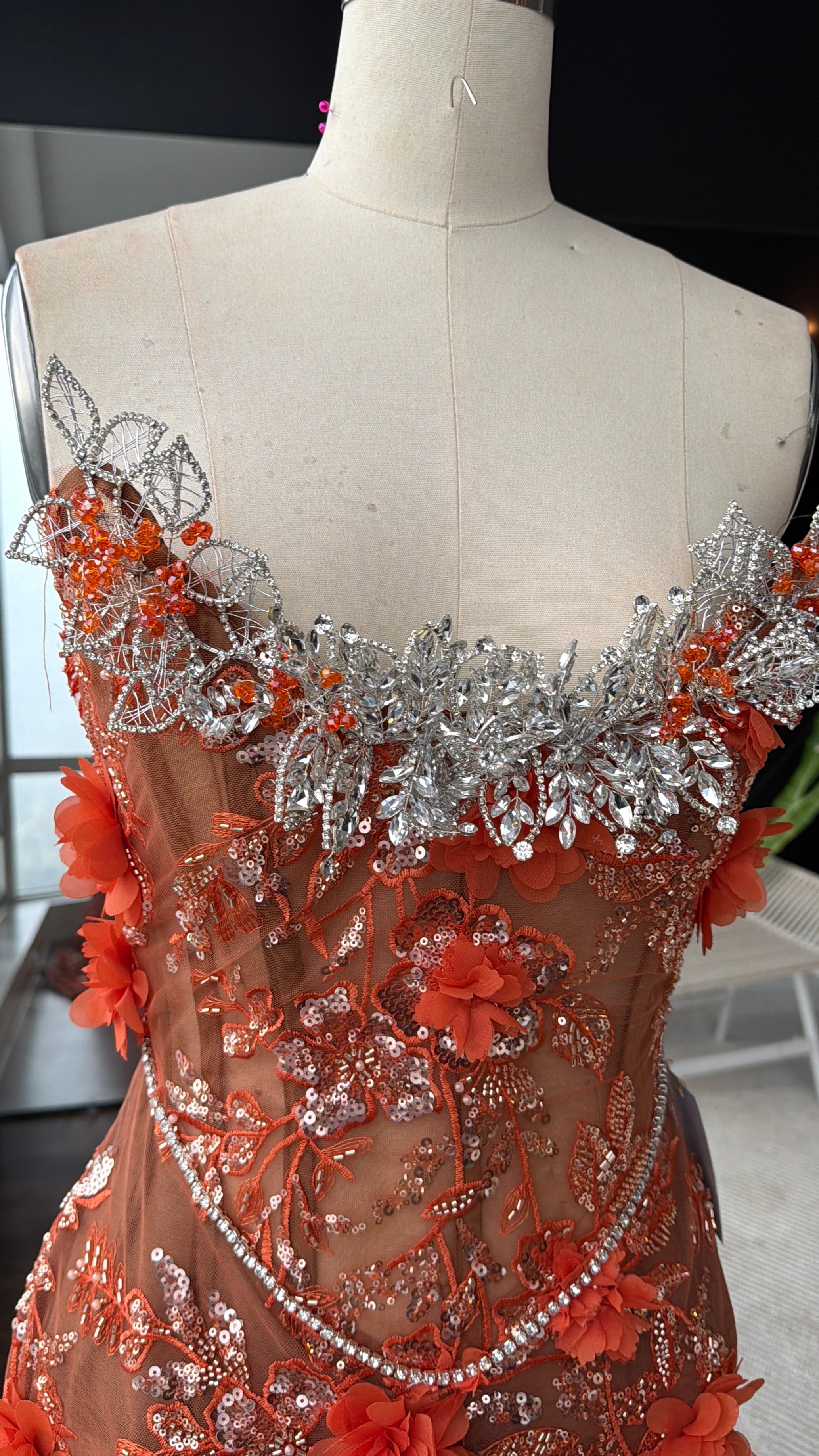 Sunset Blossom Gown - $2,500